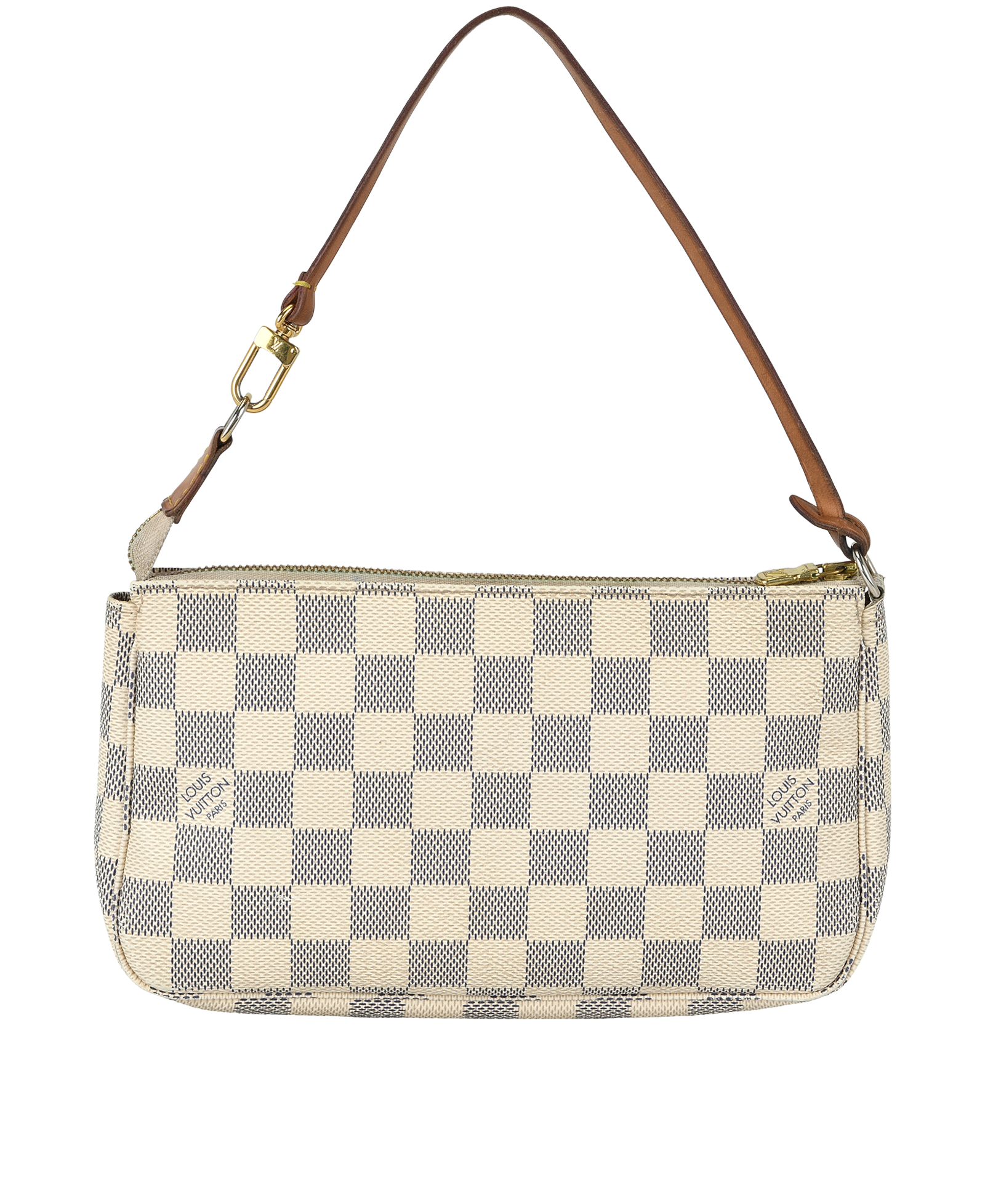 Pochette, &pound;650, Handbags, Beige/Cream, Canvas, Back view